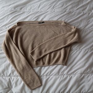 Off-Shoulder Knitted Nasty Gal Sweater